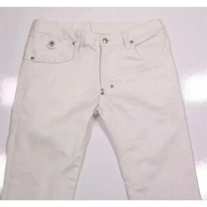 Katharine Hamnett London White Slim Japanese Denim Jeans Men's Small 28x27